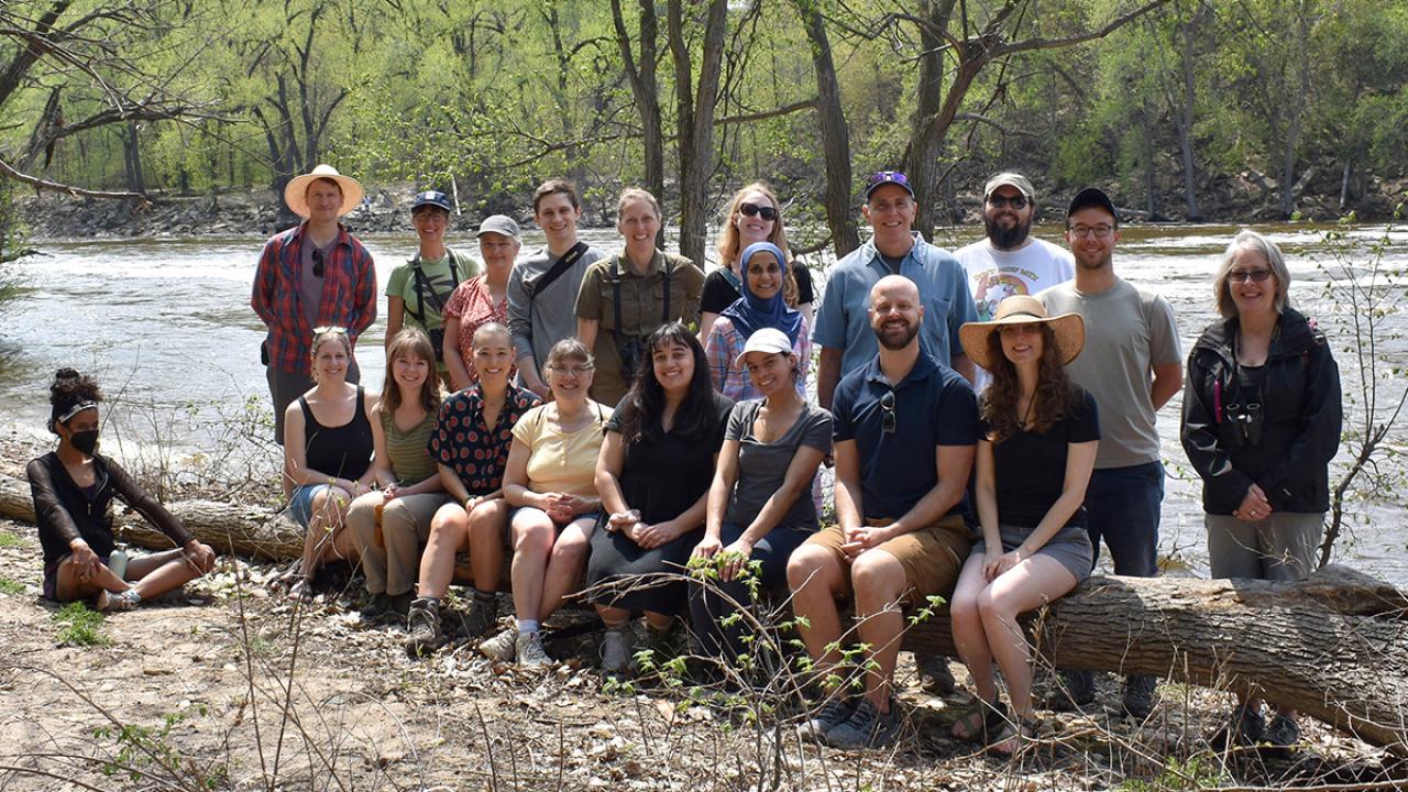 FMR staff FMR staff photo by the river