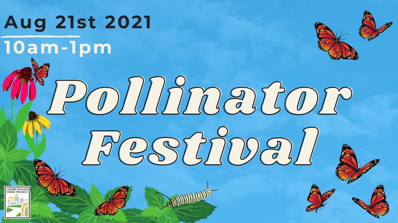 Pollinator Festival Lower Phalen Creek Project's 4th Annual Pollinator Festival