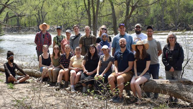 FMR staff FMR staff photo by the river